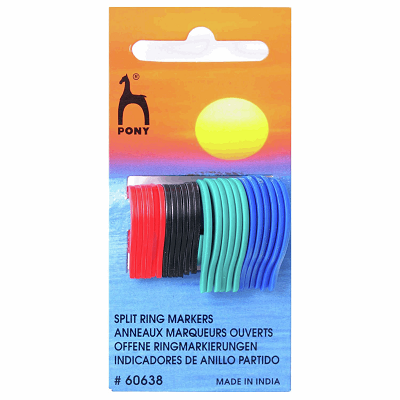 Flat Ring Stitch Markers - P60638